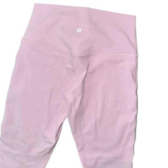 Lululemon Align High-Rise Pant 25" Pink Peony Size 8 - Picture 6 of 8